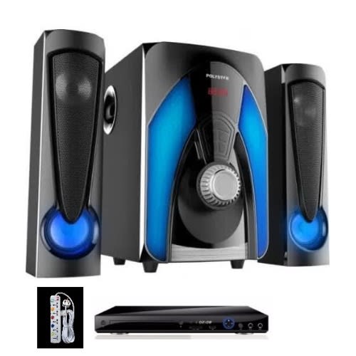 2.1ch Bluetooth Speaker Pv-ht1202 + Free Lg Dvd + Free Extension