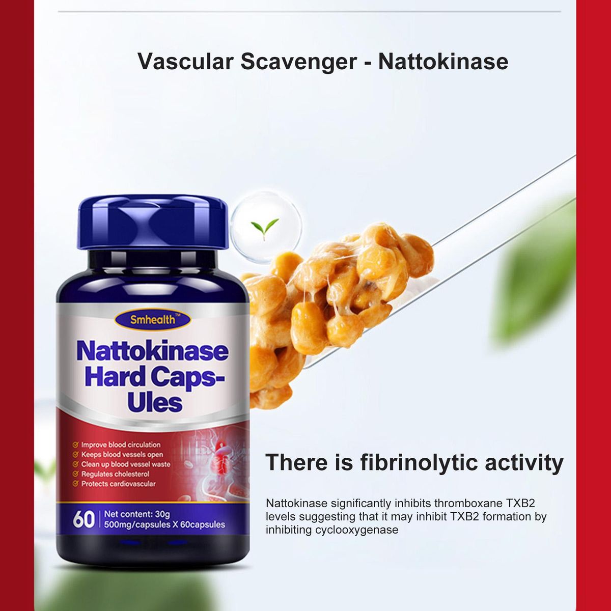 Nattokinase hard capsules