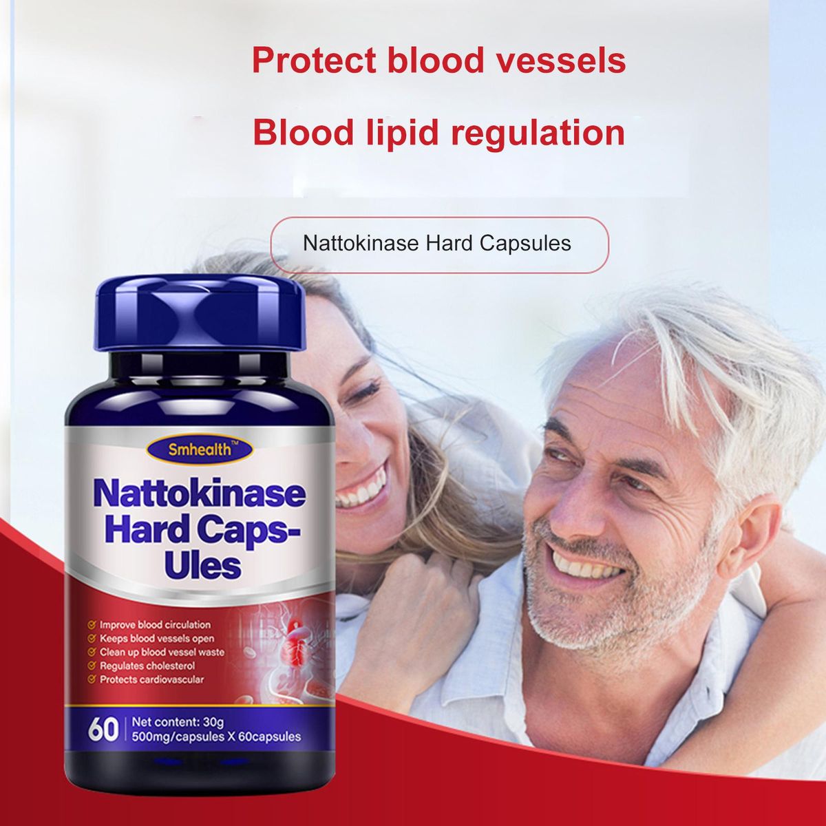 Nattokinase hard capsules