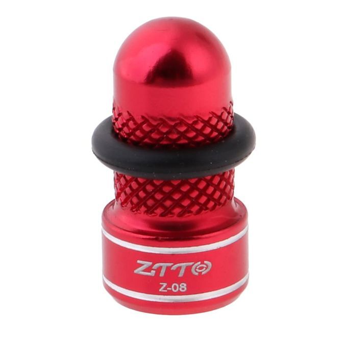 Alloy Bike Valve Caps Replacement French/American Style Valve Dust Red