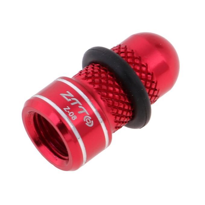 Alloy Bike Valve Caps Replacement French/American Style Valve Dust Red