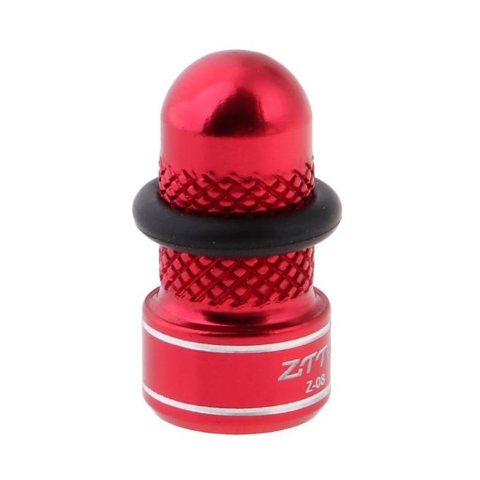Alloy Bike Valve Caps Replacement French/American Style Valve Dust Red