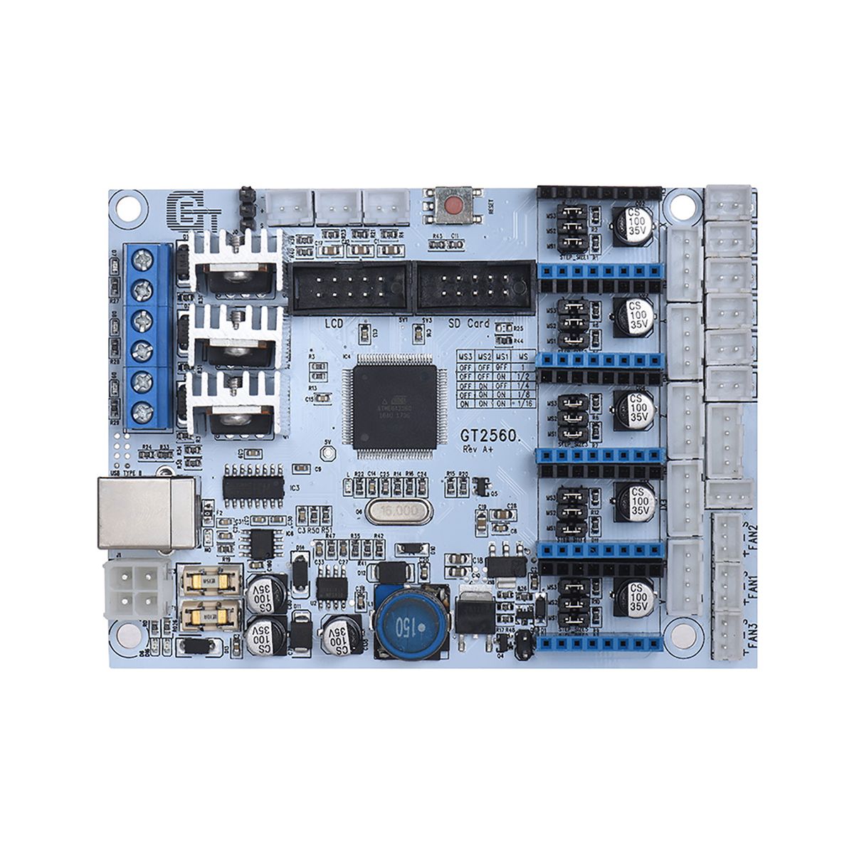 GT2560 3D Printer Controller Board Substitute Mega
