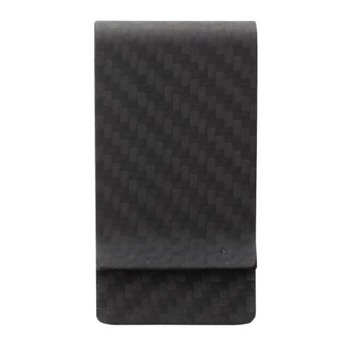 Real Carbon Fiber Money Clip Business Card Credit