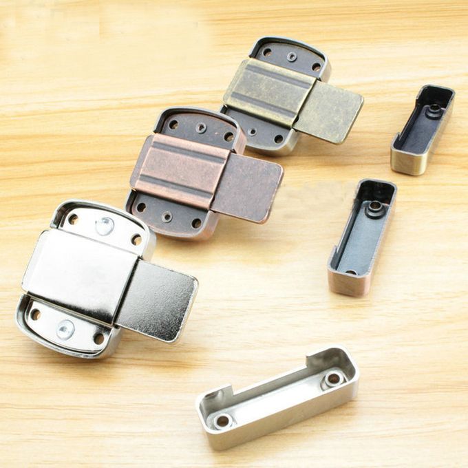 BATHROOM TOILET DOOR LOCK Cabinet Turn Bolt Privacy Bronze Size S