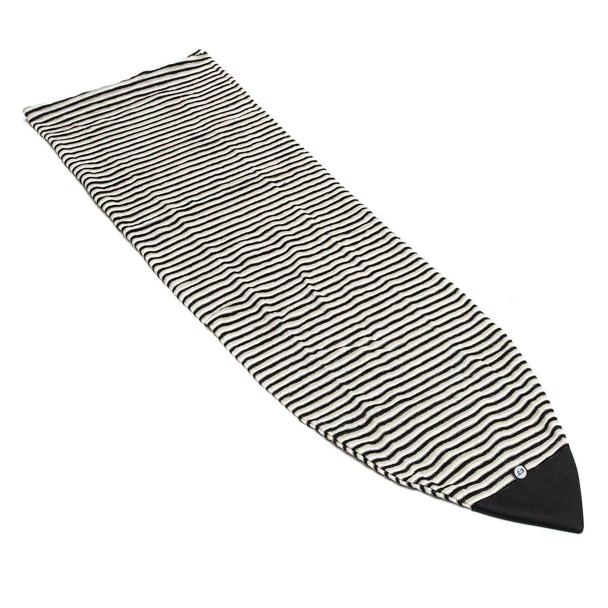 For 6'3” Surf Board Longboard Funboard Socks Cover Storage Bag Protective Case Brown Black