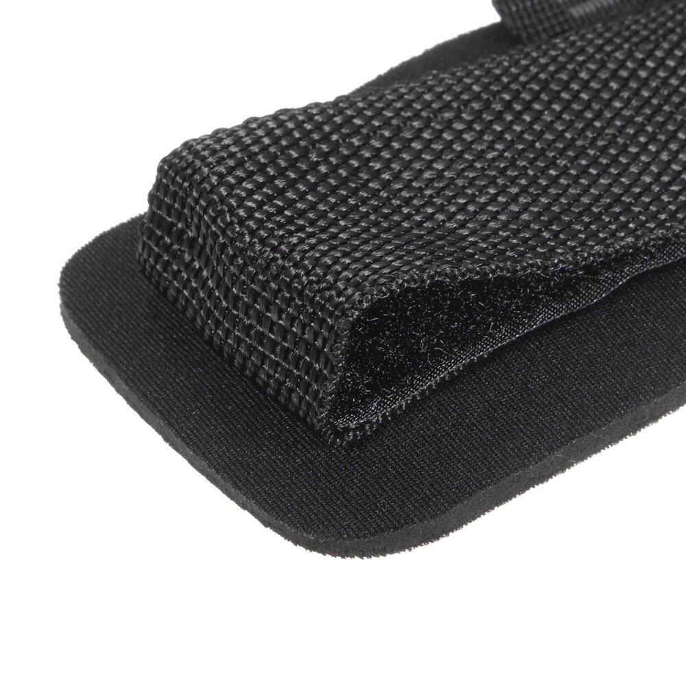 Weight Lifting Bar Grips Straps Wrist Gym Training Wraps Bangage Black (MY) Black