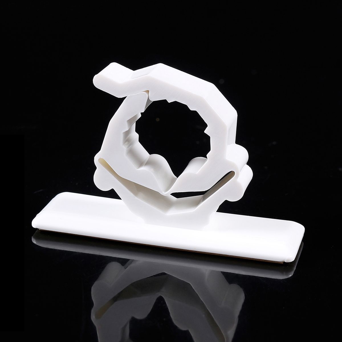 2pcs Wall Mounted Fishing Rod Holder Storage Clips Clamps