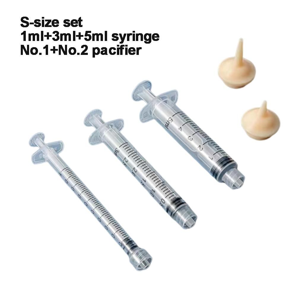 Milk Nipples Syringes For Pet Professional Nursing Silicone