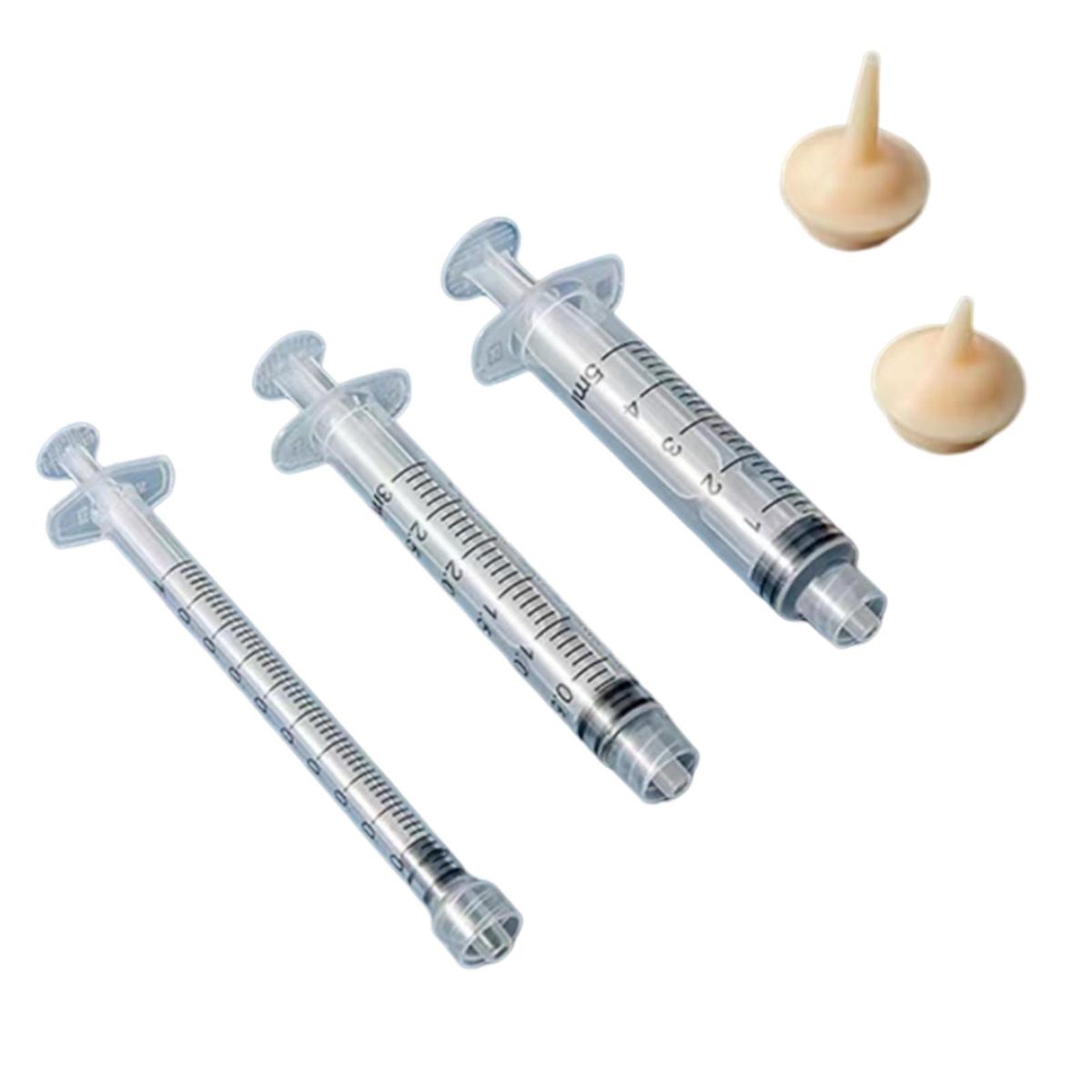 Milk Nipples Syringes For Pet Professional Nursing Silicone