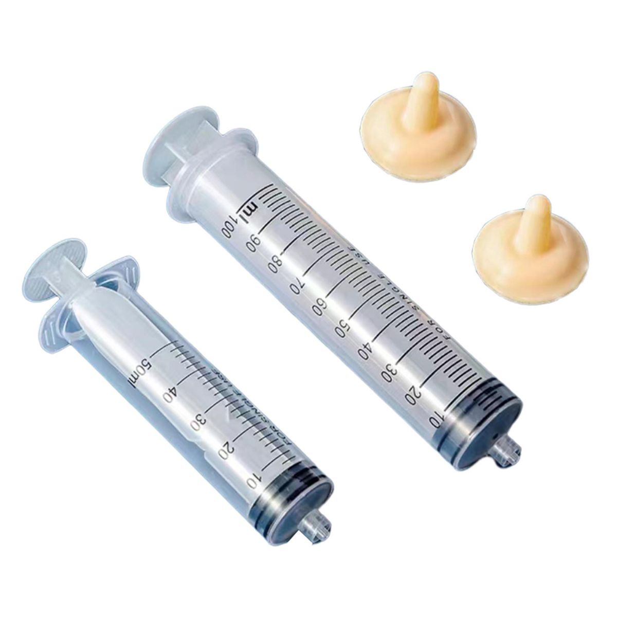 Milk Nipples Syringes For Pet Professional Nursing Silicone