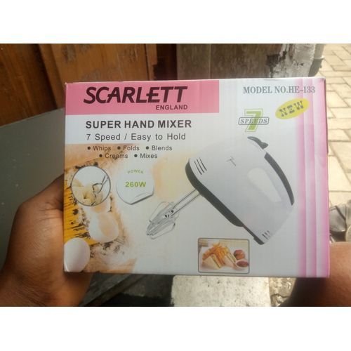 New Super Scarlet Hand Mixer
