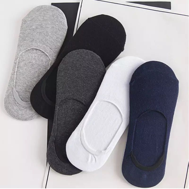 5 Pairs Sneakers Loafers Fashion Short Invisible Socks