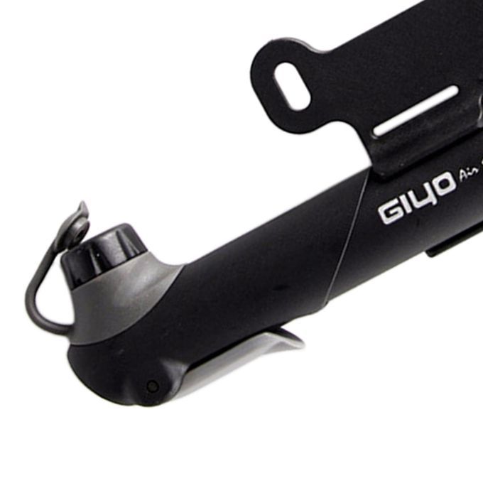 Portable Bicycle Air Pump Inflator Light Pressure Gauge For Tyre 04S