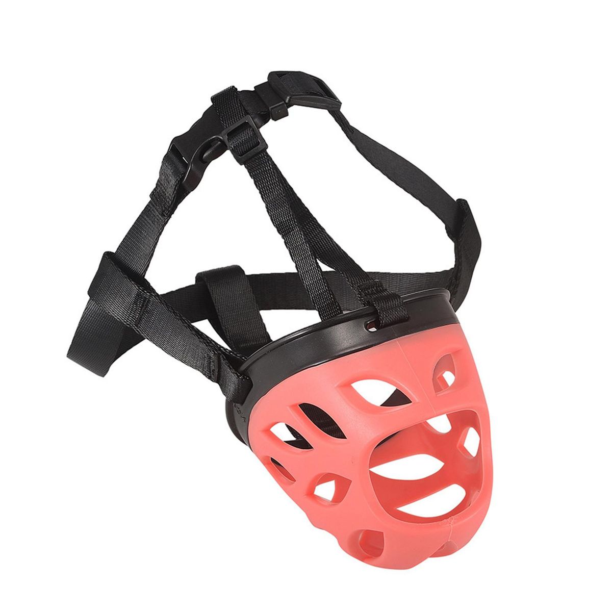 Dog Mouth Guard Anti Chewing Cage Dog Muzzle Pink