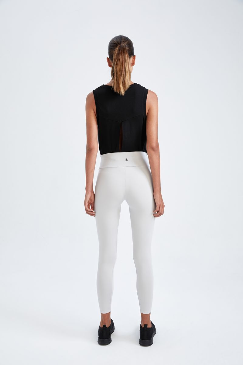 Woman Legging Fit Knitted Leggings-Grey