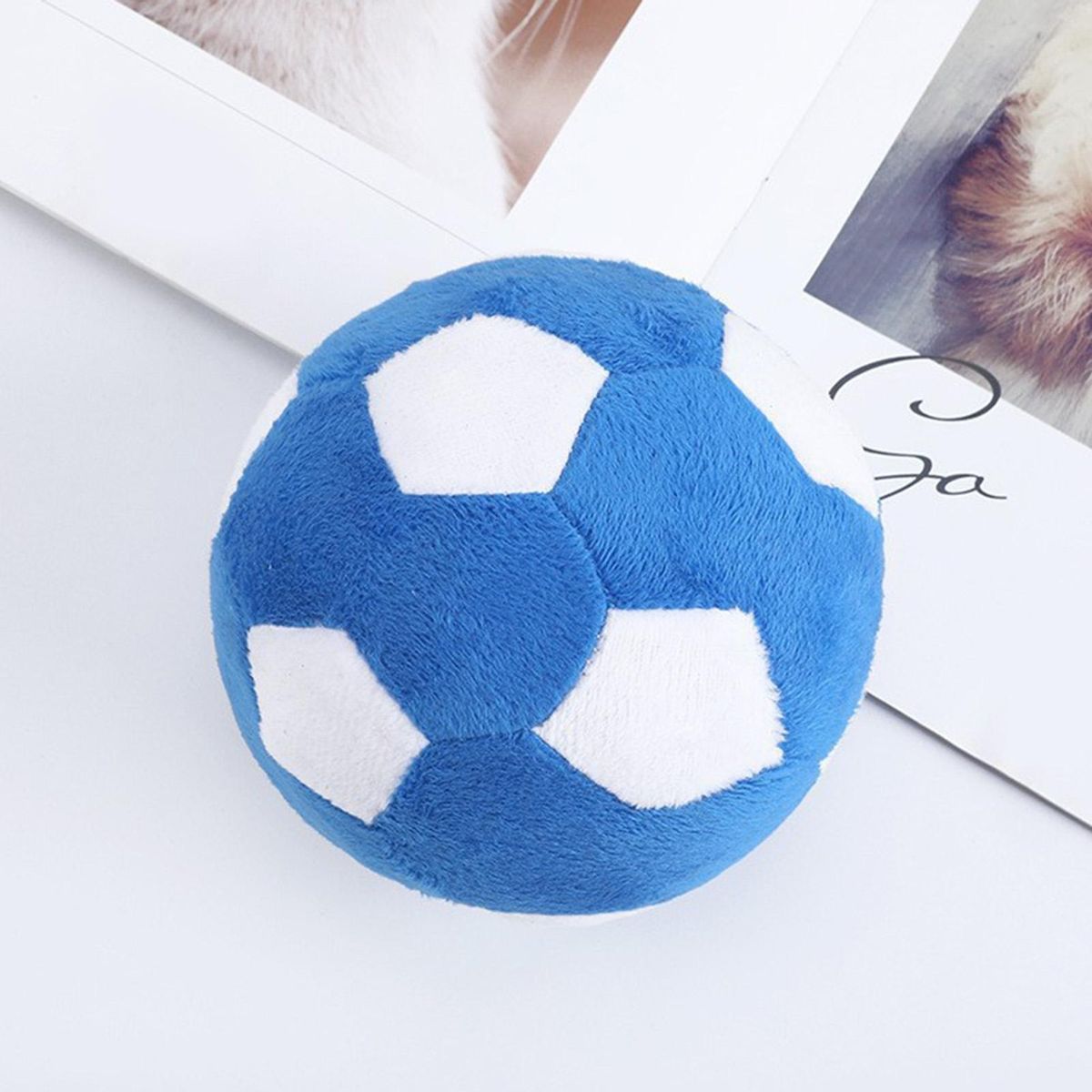 Dog Bite Toy Fluffy Dog Balls Toy