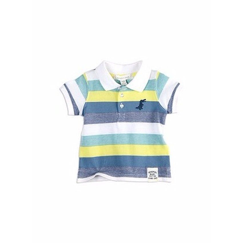 Strip Polo Tshirt - Multicolour