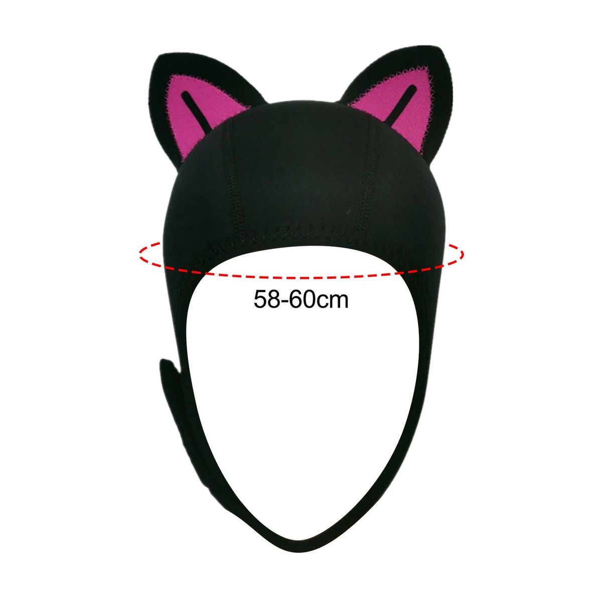Nice Scuba Dive Hood Mm Neoprene Stretchy Rose  L