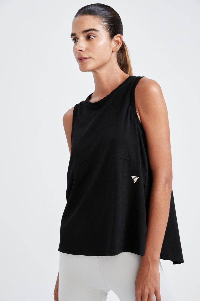 Woman Standart Fit Knitted Athlete-Black