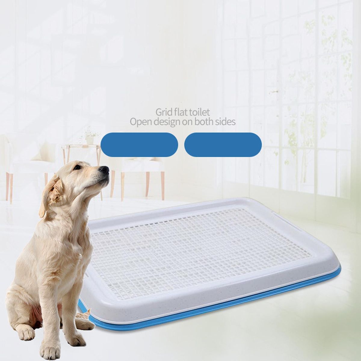 Dog Potty Toilet Training Tray Potty Trainer Corner For