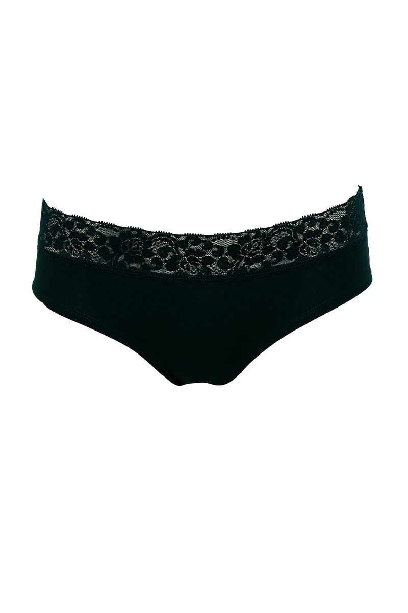 Women- 2-Pack Hipster Underwear Package Slip-Green