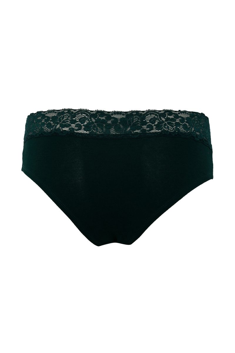 Women- 2-Pack Hipster Underwear Package Slip-Green