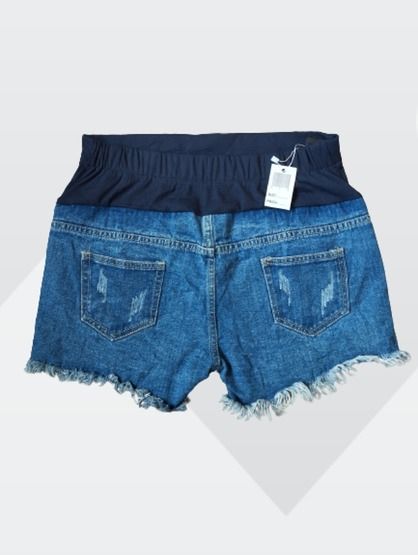 Authentic Maternity Ripped Bumshort