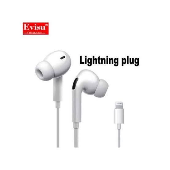 Lightning Earpods In Ear Earphones Headphone With Microphone For Iphone 7 To The Iphone 13pro Max