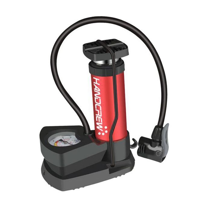 Mini Bike Foot Pump Bicycle Floor Pump Air Pump For Mountain Bike Red