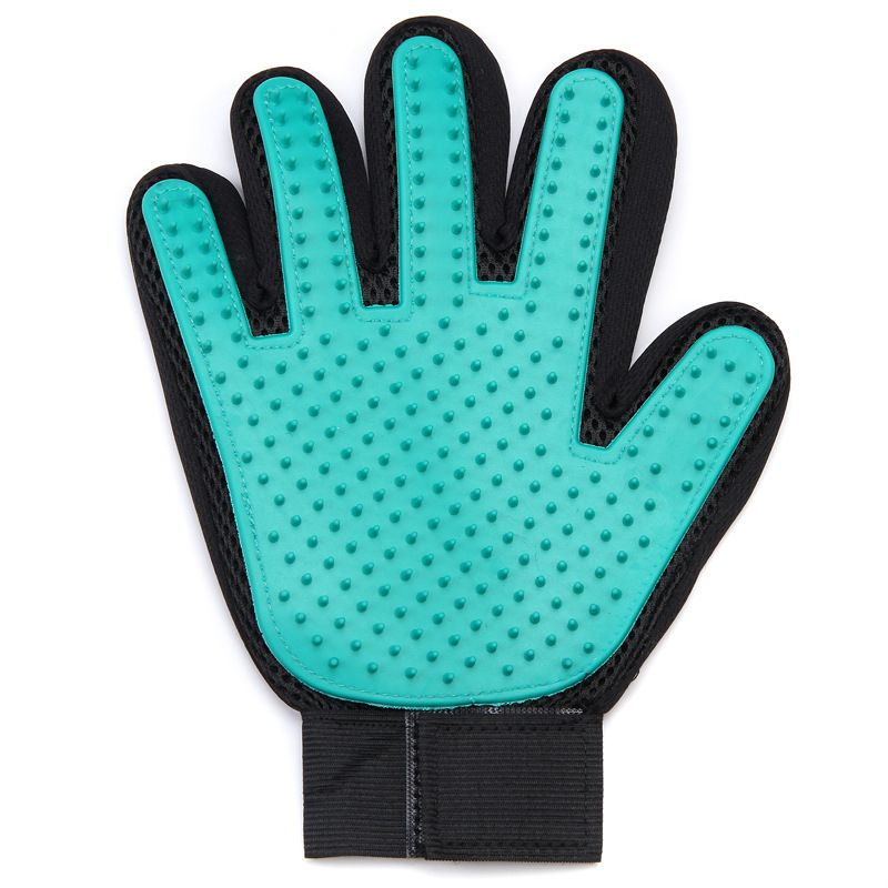 Upgrade Pet Grooming Glove Bath Brush With Soap And Shampoo