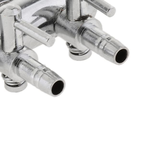 Aquarium   Tank Air Pump Flow Tube Pipe Line Stainless Steel Control