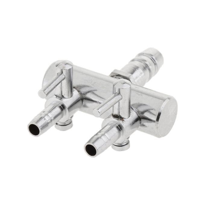 Aquarium   Tank Air Pump Flow Tube Pipe Line Stainless Steel Control