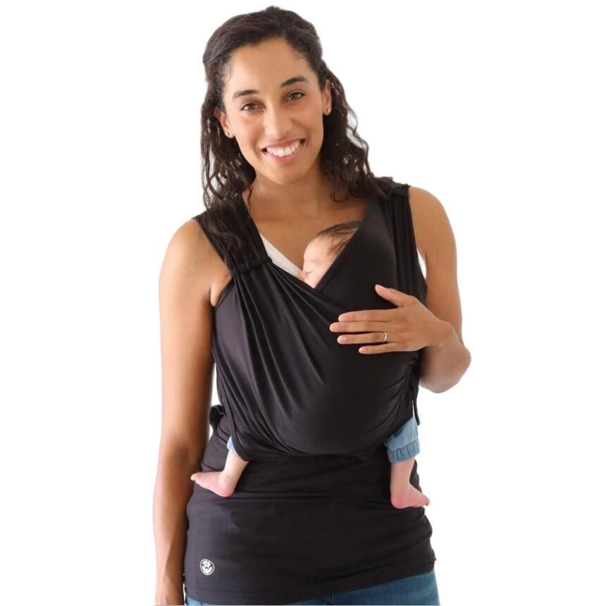 Pregnant Woman  Two Tees Baby Safety Kangaroo Pocket Carrier Cotton Clothes