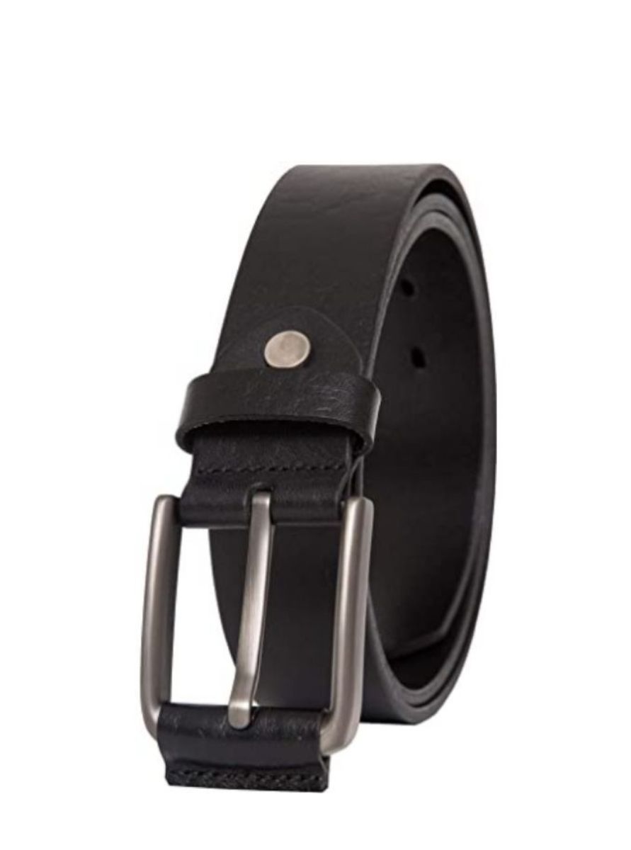 Black Men Leather Belt