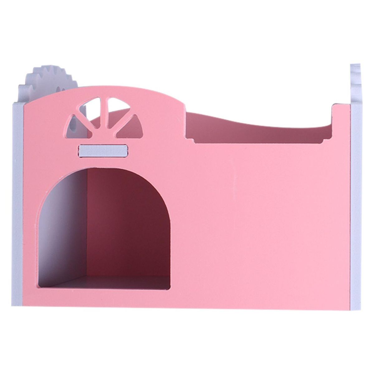 Pet Hamster Hedgehog Squirrel Ladder House Bed Nest Wood