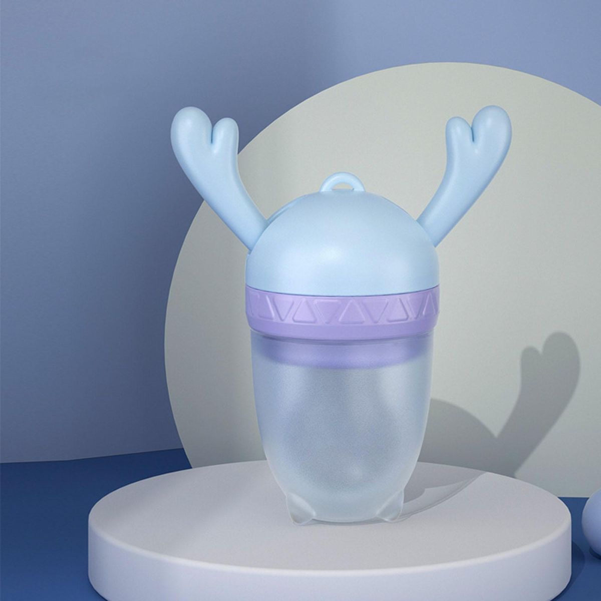Feeder Teether Toy Fresh Food Fruit Blue