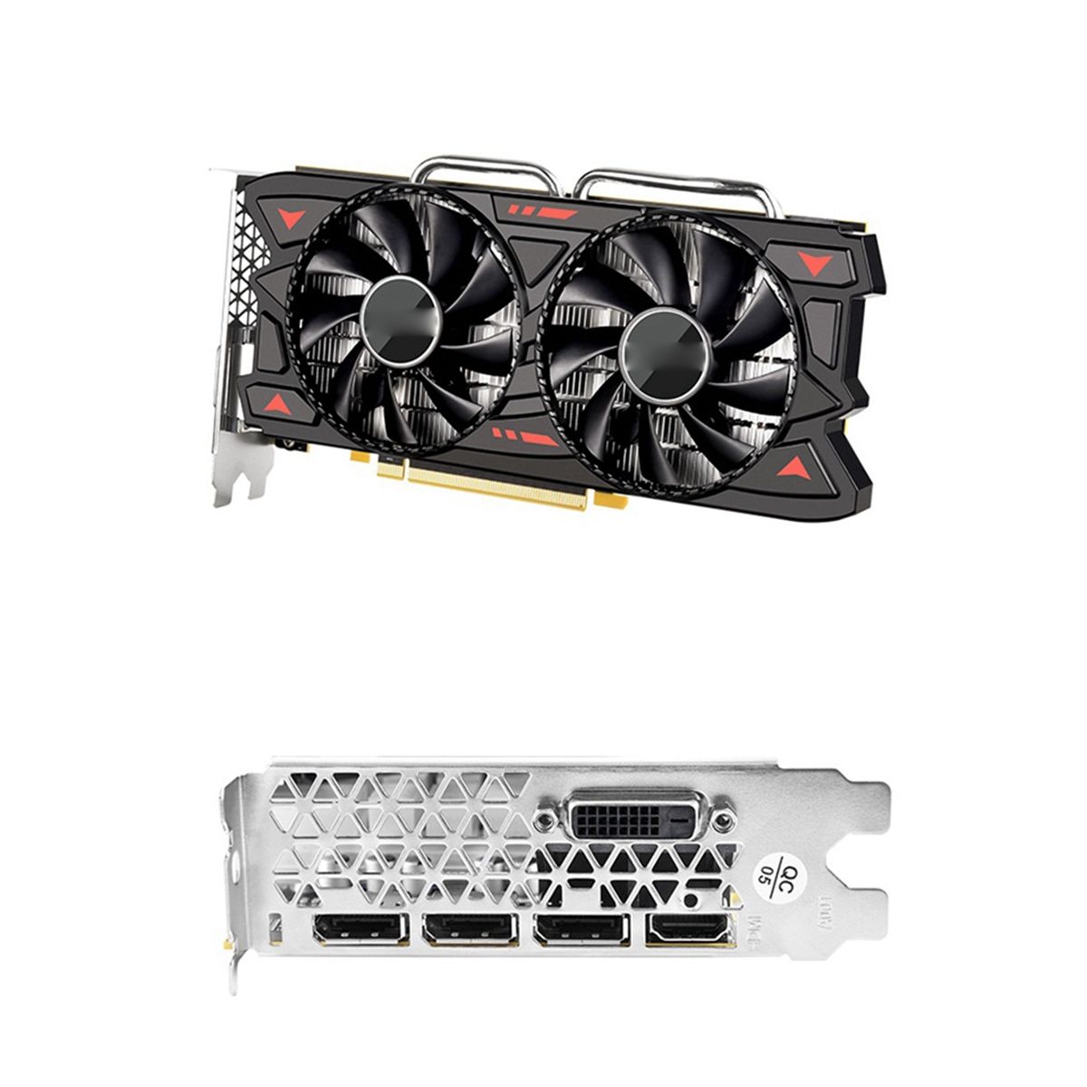 RX580 8G Graphics Card Radiator Dual Fan Game Graphics