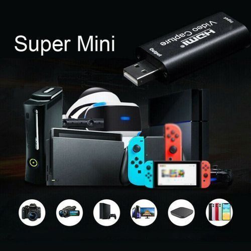 1080P HDMI USB 2.0 Video Capture Card Streaming Recorder Game