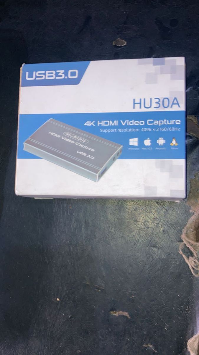 USB3.0 HDMI 4K Video Capture HDMI To USB Video Capture Card Dongle Game Streaming Live Stream