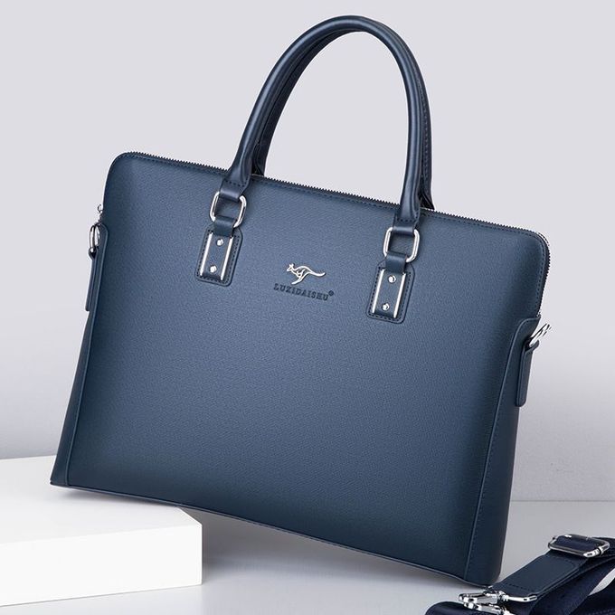 Quality Leather Office Briefcase Shoulder Bag