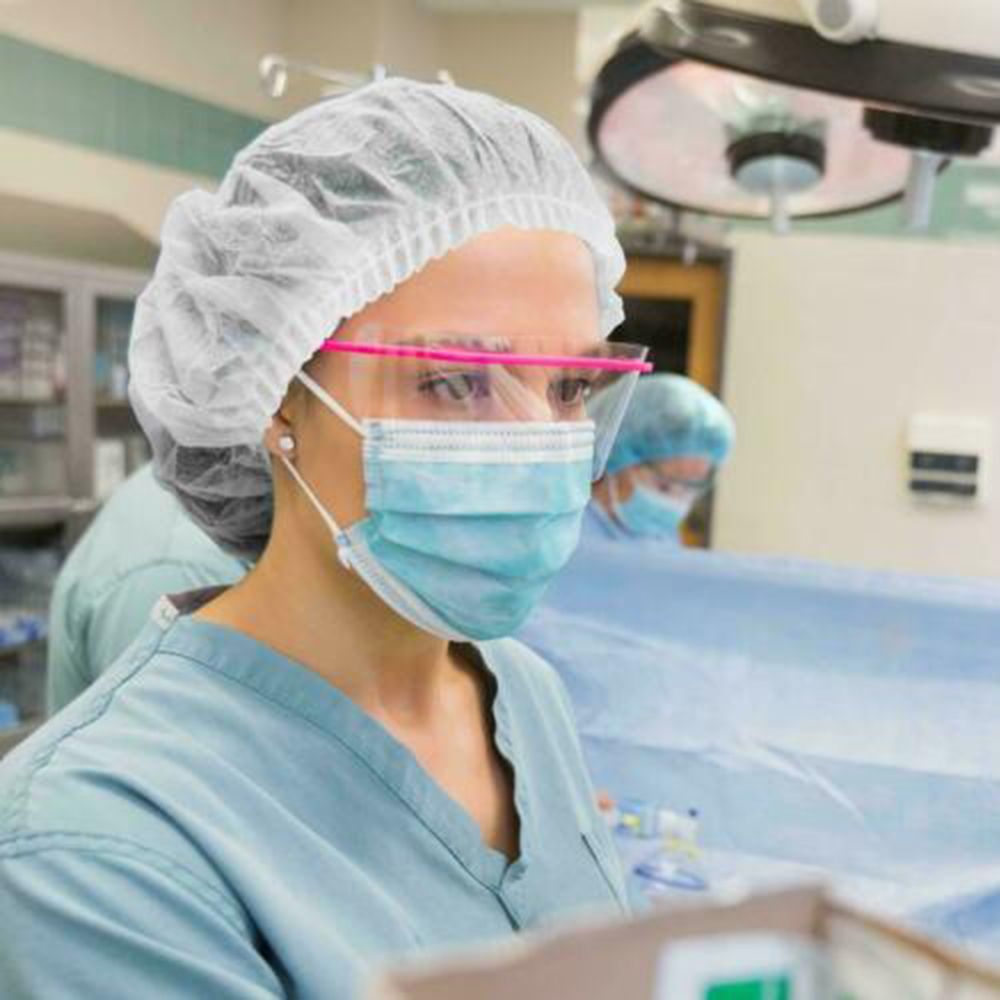 100PC Disposable Hair Net Bouffant Cap For Kitchen Bath Cap