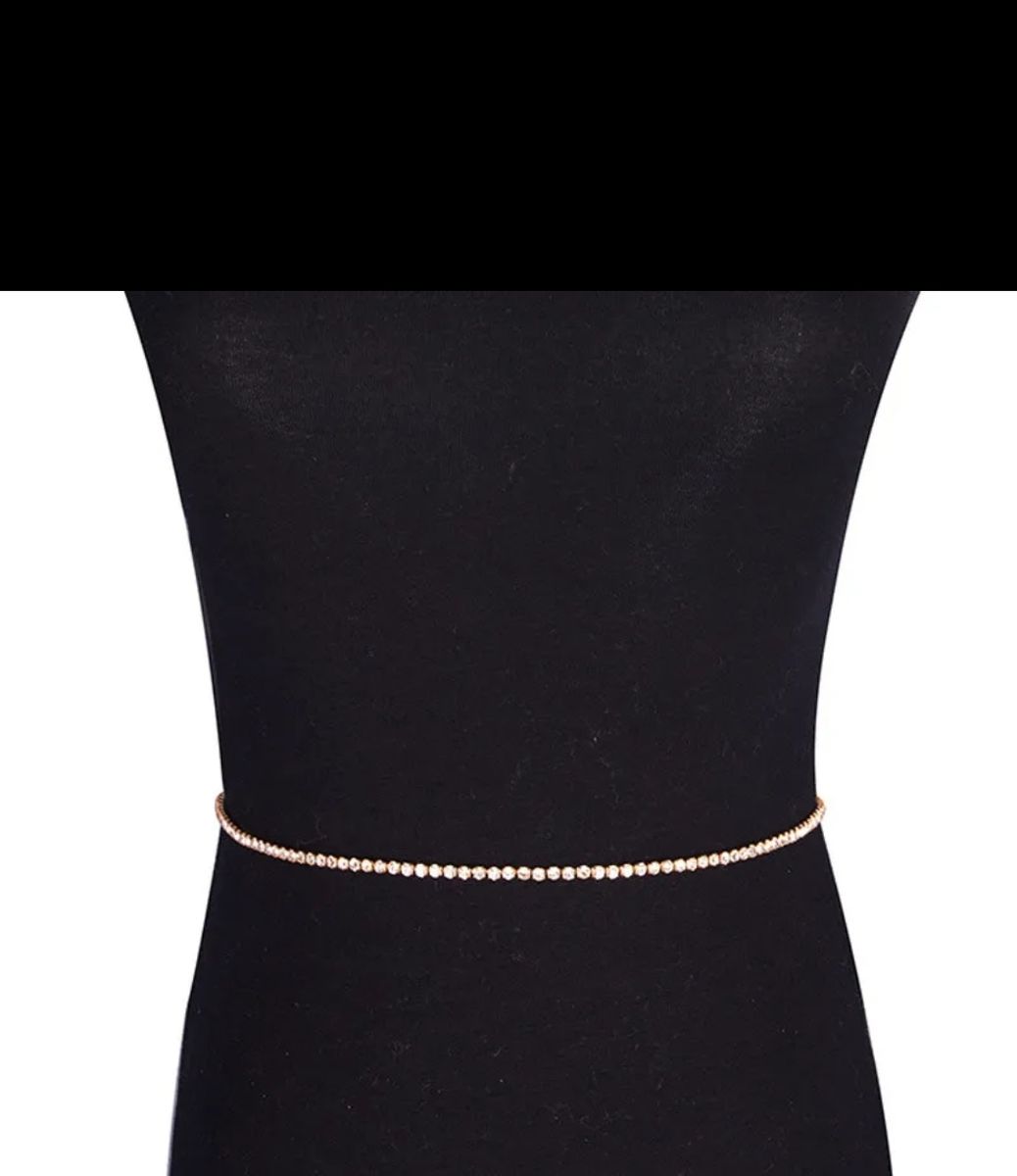 Womens Body Waist Butterfly Pendant Chain Jewelry Gold