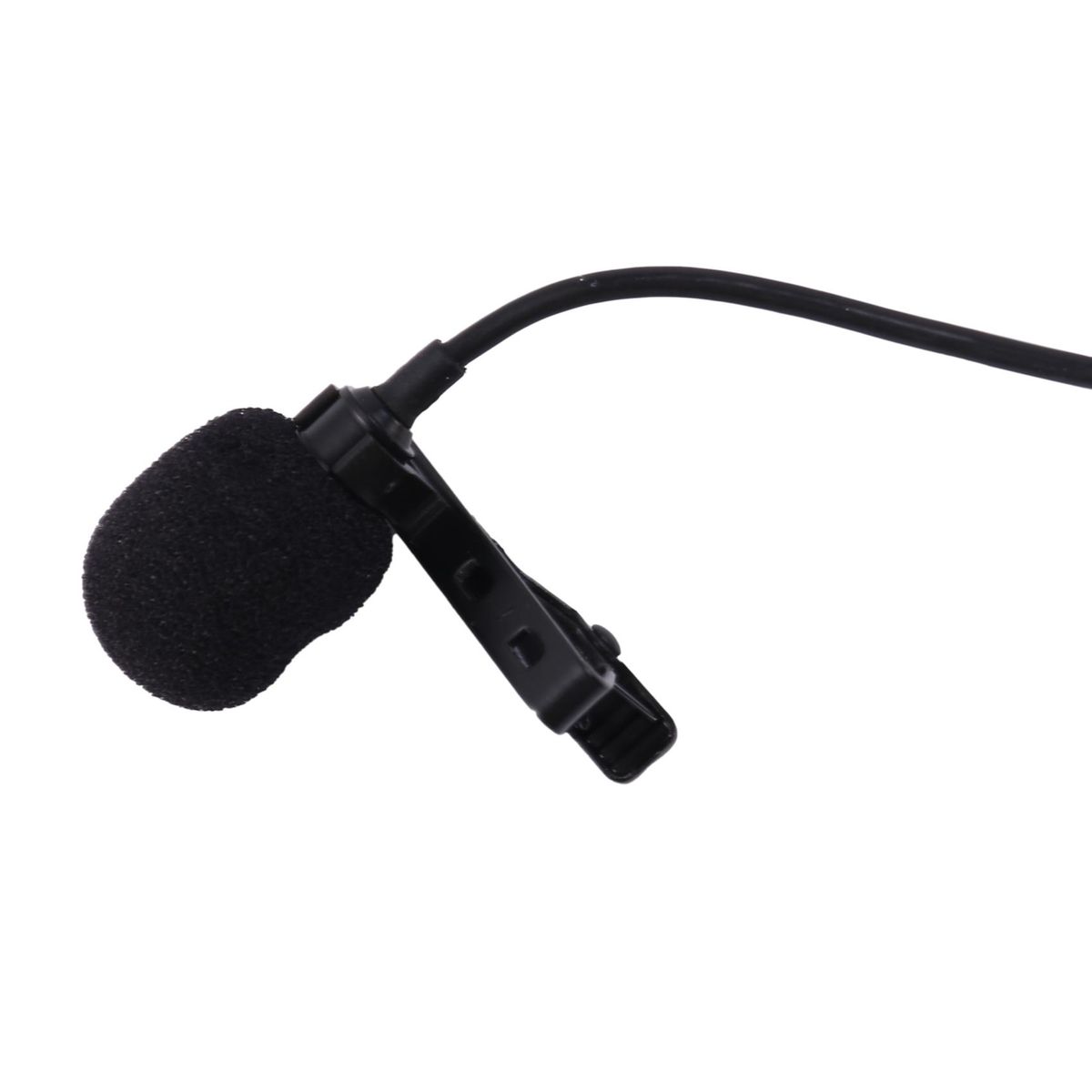 Mamen 3.5mm Audio Video Record Lavalier Clip Microphone for iPhone Android Mac Vlog Mic for DSLR Camera Camcorder Recorder