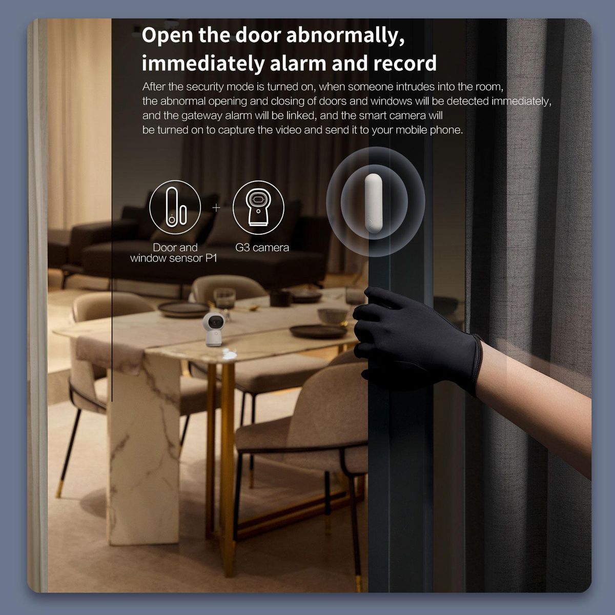 Aqara Door Window Sensor P1 Zigbee 3.0 Remotely View Intelligent Linkage Smart home Devices Work With APP Homekit