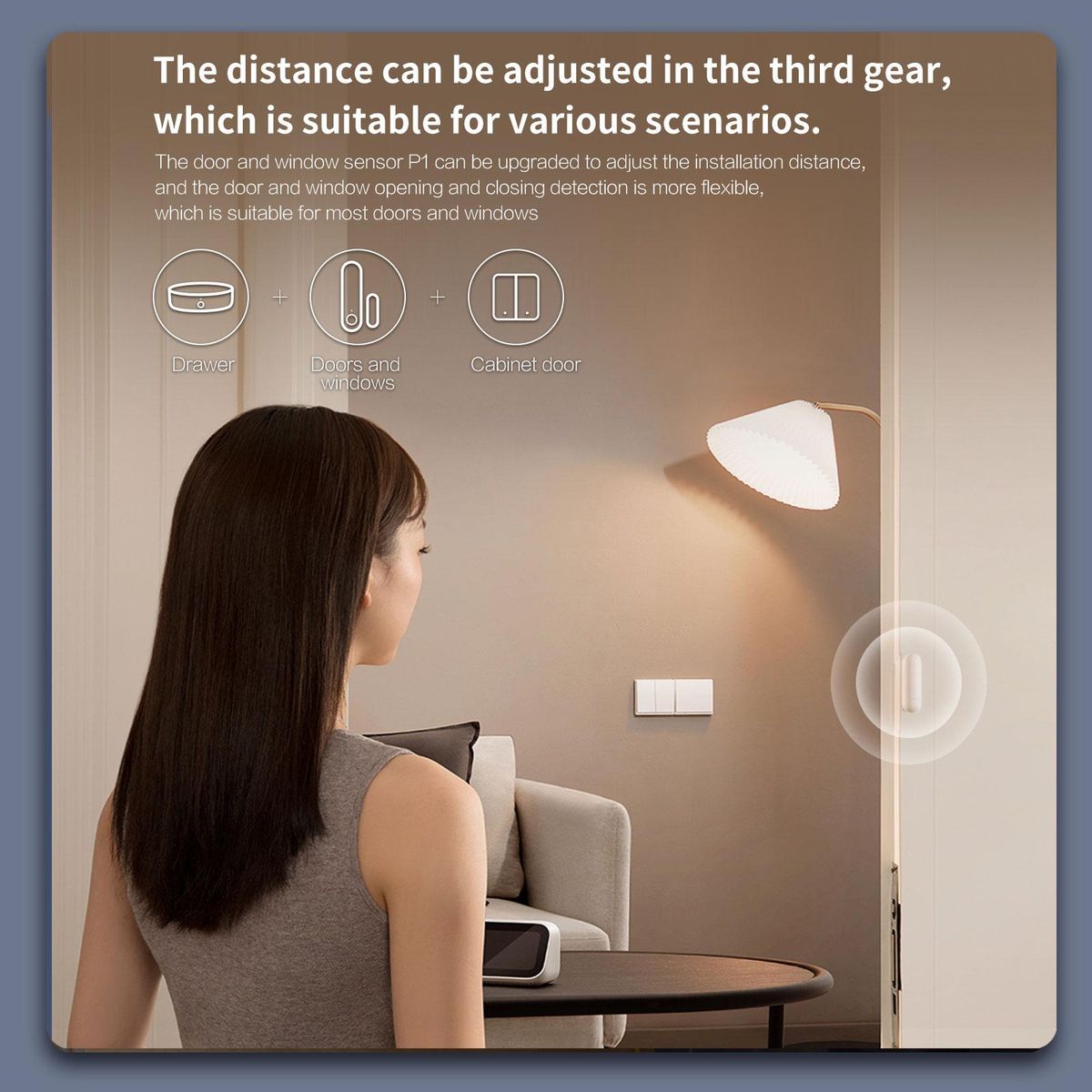 Aqara Door Window Sensor P1 Zigbee 3.0 Remotely View Intelligent Linkage Smart home Devices Work With APP Homekit