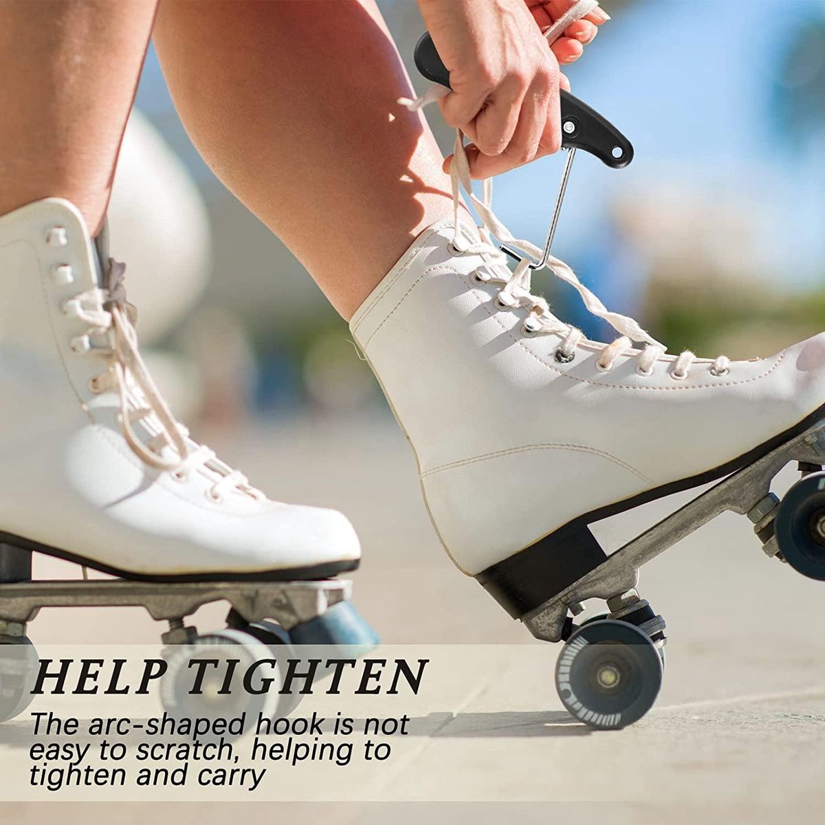4Pcs Folding Shoe Lace Puller,Portable Lace Tightener