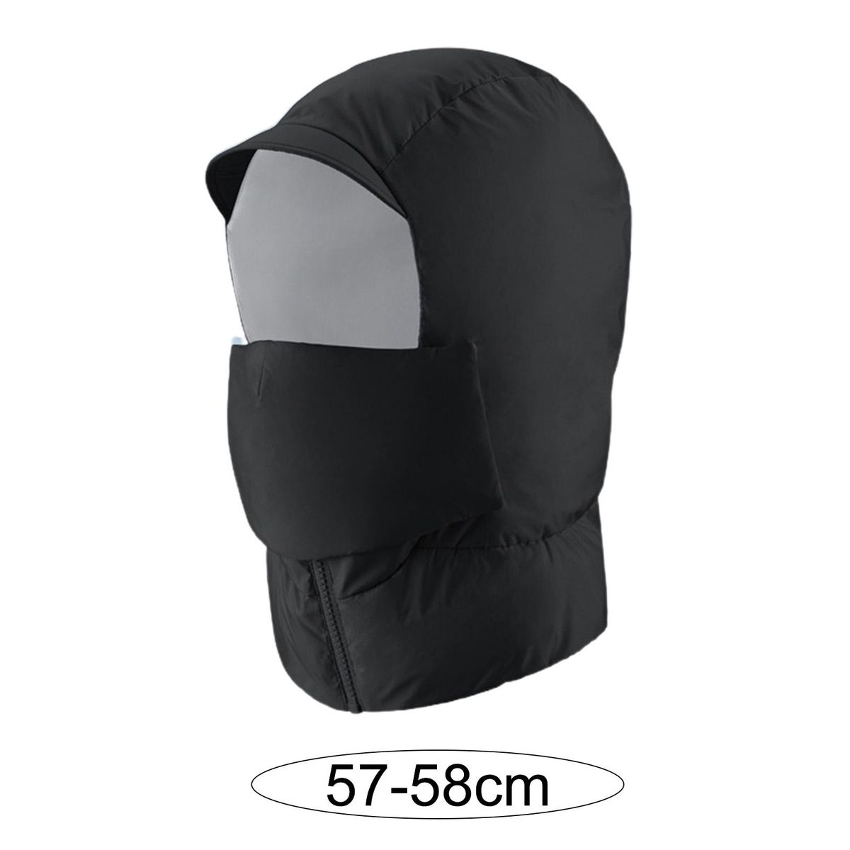 Winter Hat Winter Hat Fur Warm Windproof Trapper Hat Black