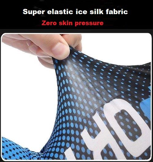 Outdoor Men Arm Sleeves Bandana Face Mask Sunscreen Suit 40cm
