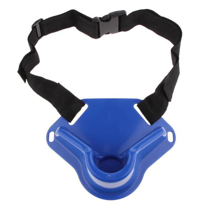 Belt Rod Holder Waist Gimbal Fighting Belt Offshore Blue